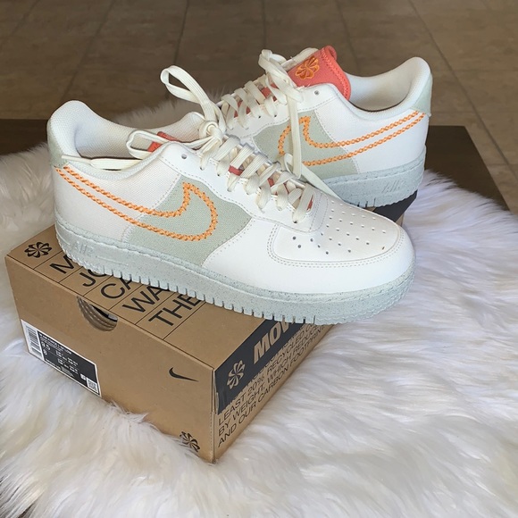 Nike Shoes - Nike Air Force 1 coconut milk/ light curry size 9.5